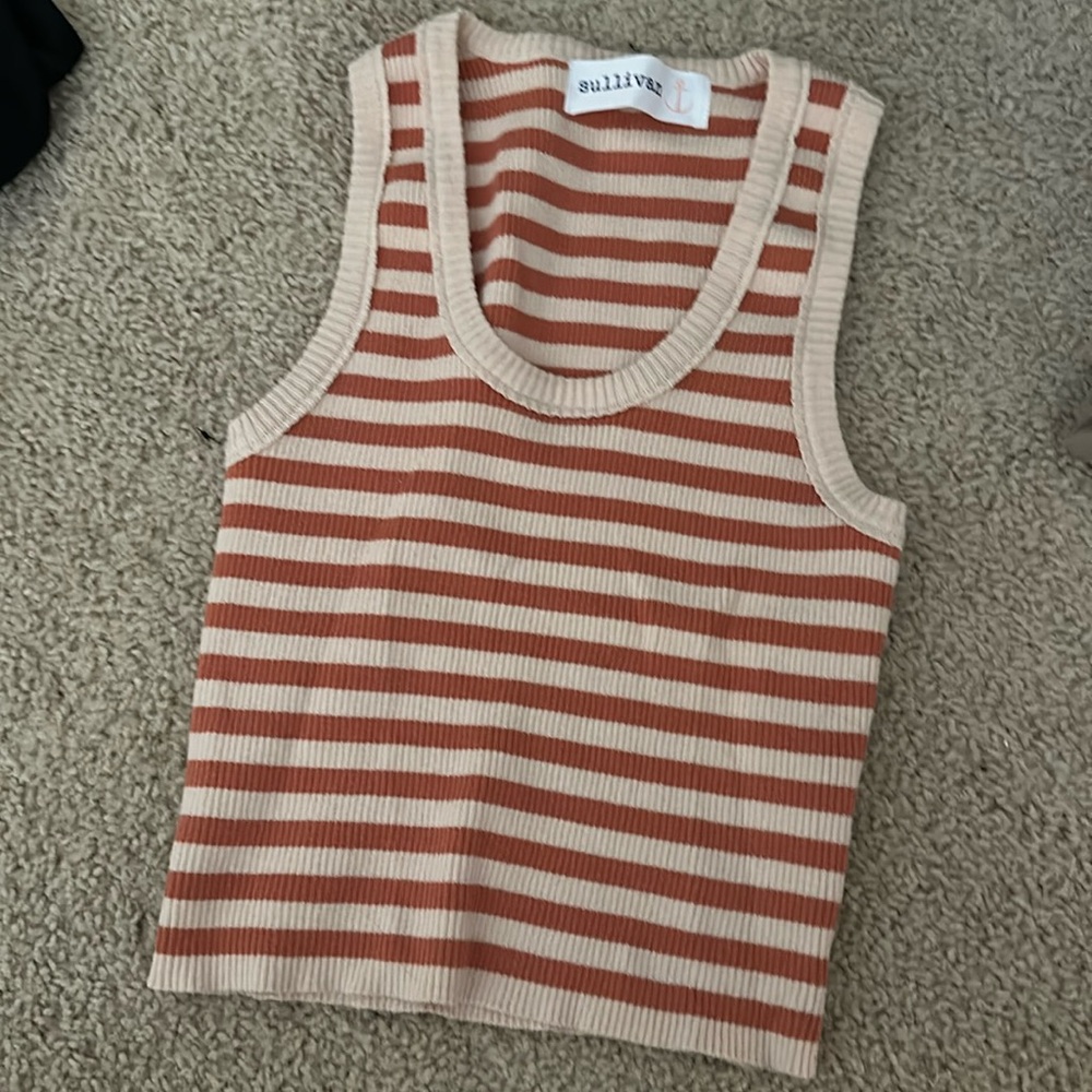 Sullivan striped tank S/M
